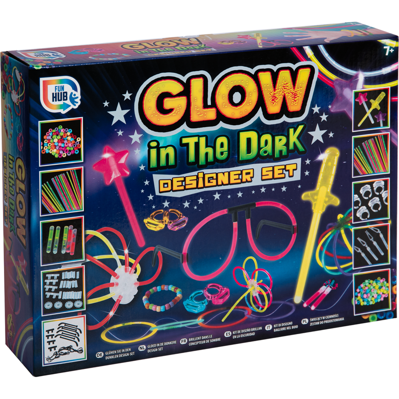 Rosy Brown Glow In The Dark Designer Set Kids Activities