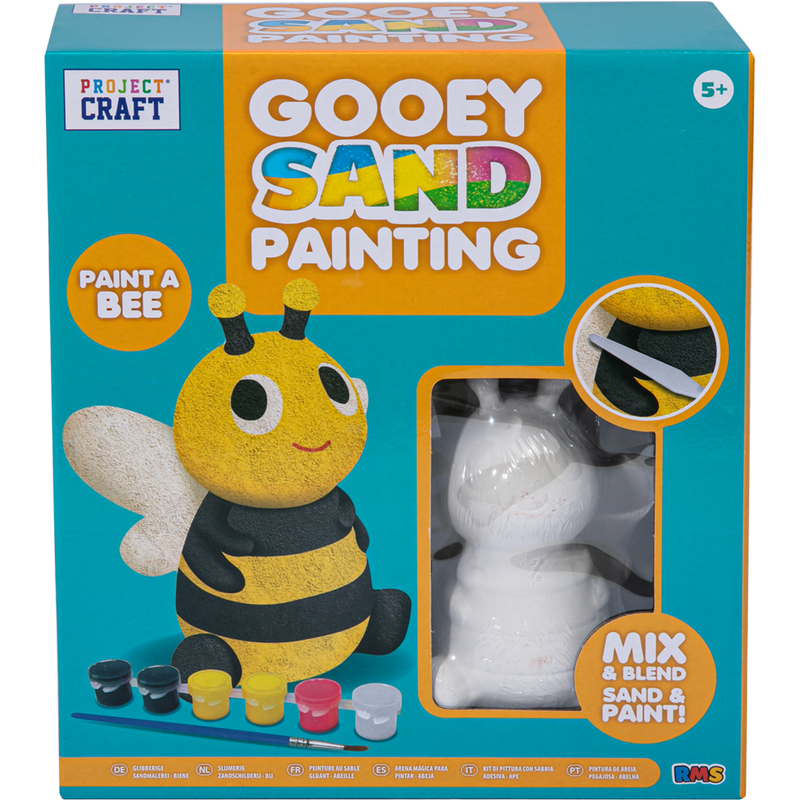 Dark Khaki Gooey Sand Painting Kit Kids Activities