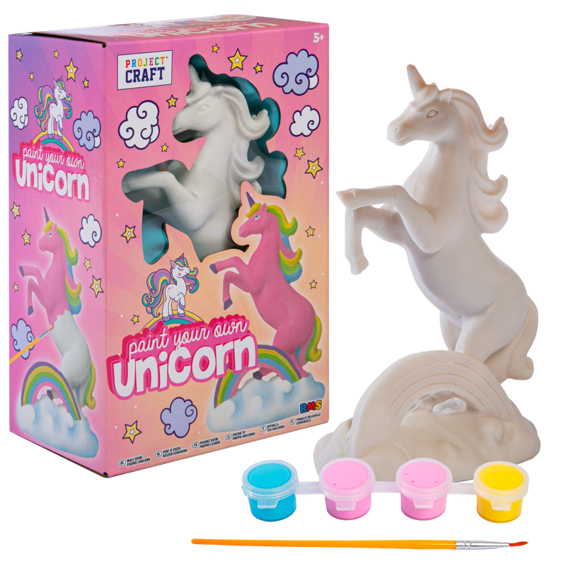 Rosy Brown Paint Your Own Unicorn Animal Toys