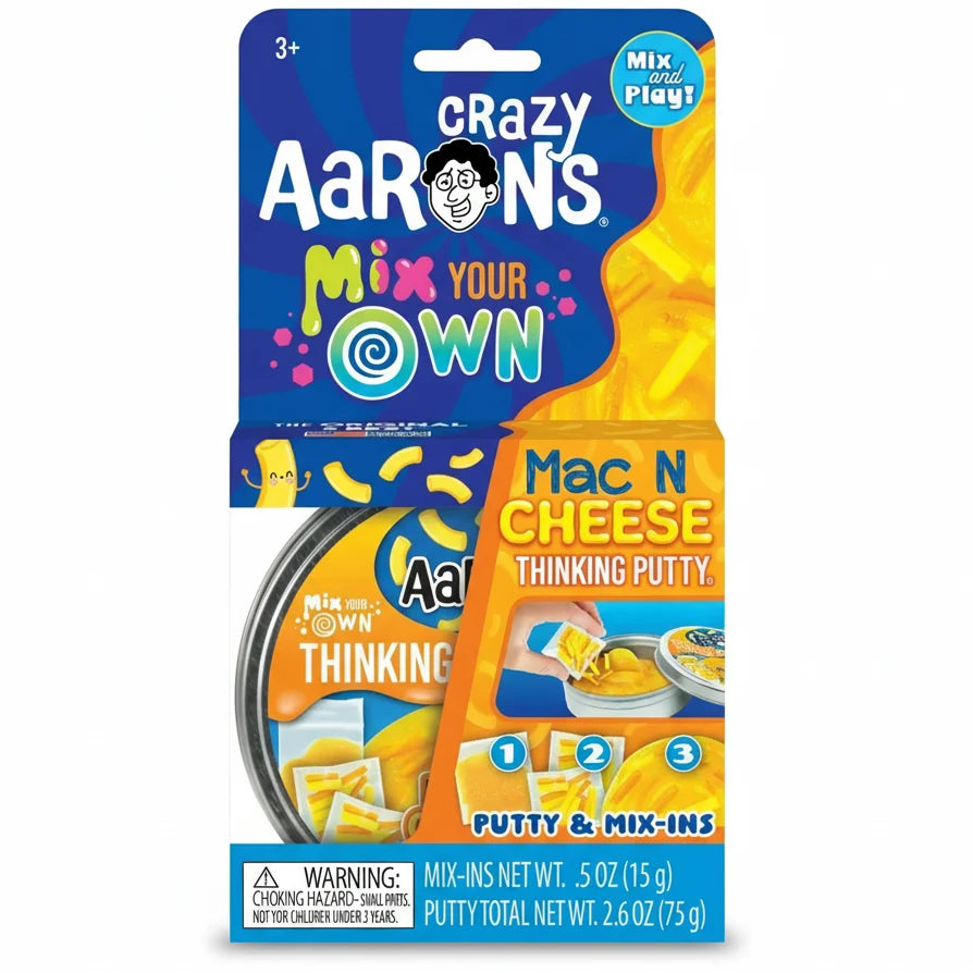 White Smoke Crazy Arons Mix It Mac N Cheese Squishy & Squeeze
