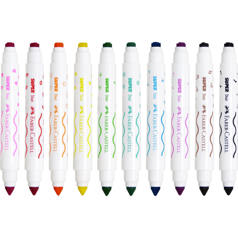 Lavender Faber Castell Jumbo Stamp Markers – Pack of 10 Playing & Learning