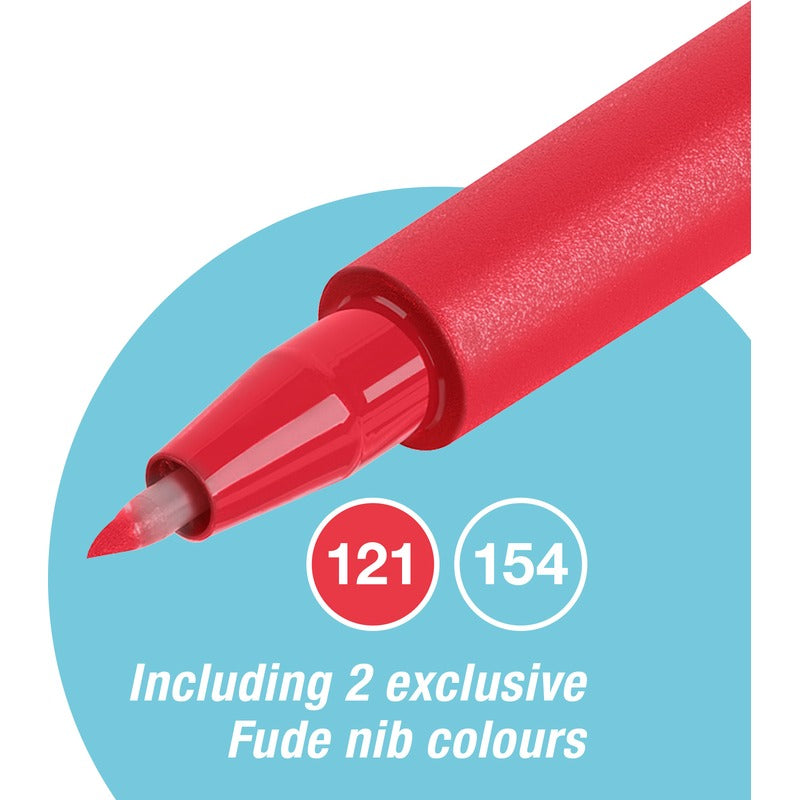 White Smoke Faber-Castell  India ink Pitt Artist Pen Set, London, 12pcs Pens and Markers