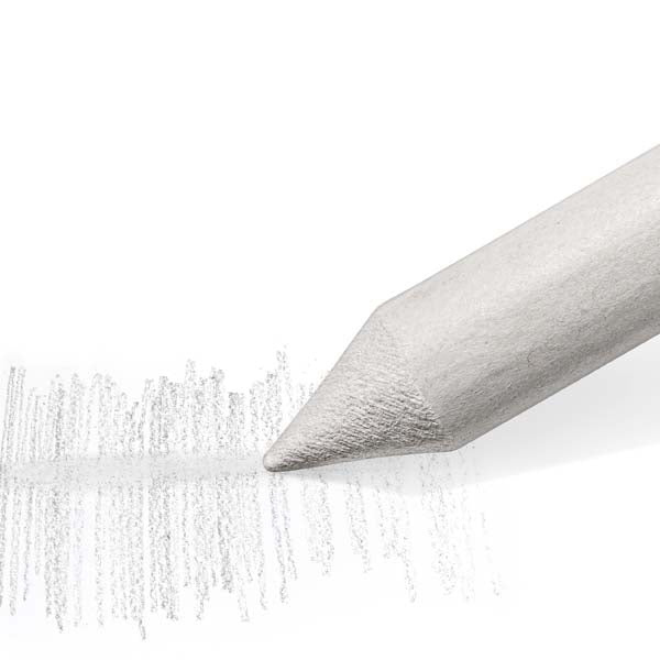 White Smoke Staedtler Design Journey Blending Stumps, Assorted Sizes, 4Pcs Pastel & Charcoal