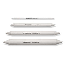White Smoke Staedtler Design Journey Blending Stumps, Assorted Sizes, 4Pcs Pastel & Charcoal