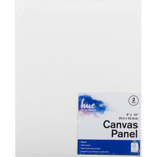 Lavender Hue Stretched Canvas Panel 2Pk 3mm 8x10in (20.3x25.4cm), 280gsm Kids Canvas