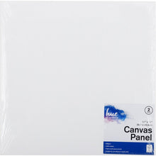 Lavender Hue Stretched Canvas Panel 2Pk 3mm 12x12in (30.5x30.5cm), 280gsm Kids Canvas