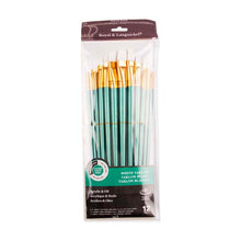 Lavender Royal & Langnickel 12PC medium white Taklon Brush value pack Paint Brushes