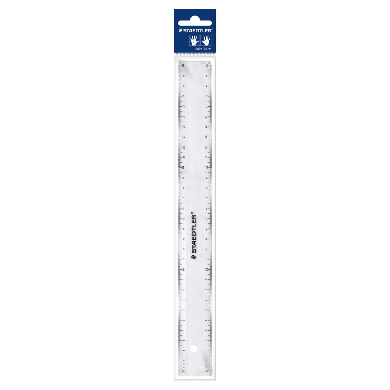 Lavender Staedtler 30cm ruler, Clear Rulers