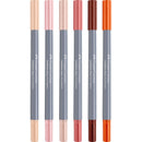 White Smoke Faber-Castell Goldfaber Aqua Dual Marker Set, Portrait Colours, 6Pk Pens and Markers
