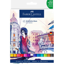 White Smoke Faber-Castell Goldfaber Aqua Dual Marker Set, 12Pk Pens and Markers