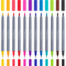 White Smoke Faber-Castell Goldfaber Aqua Dual Marker Set, 12Pk Pens and Markers