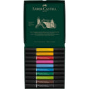 Dark Slate Gray Faber-Castell Pitt Artist Pen, Dual Marker, 10Pcs Pens and Markers