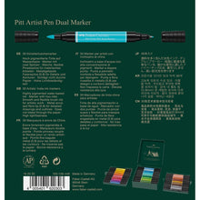 Dark Slate Gray Faber-Castell Pitt Artist Pen, Dual Marker, 30Pcs Pens and Markers