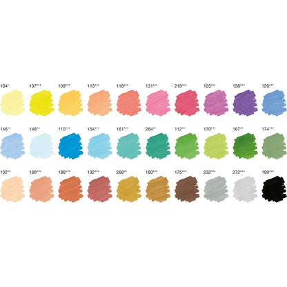 White Smoke Faber-Castell Pitt Artist Pen, Dual Marker, 30Pcs Pens and Markers