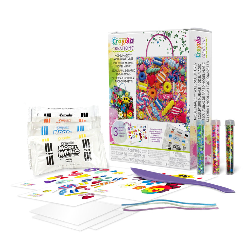 Crayola Creations Model Magic Wall Sculptures Kit