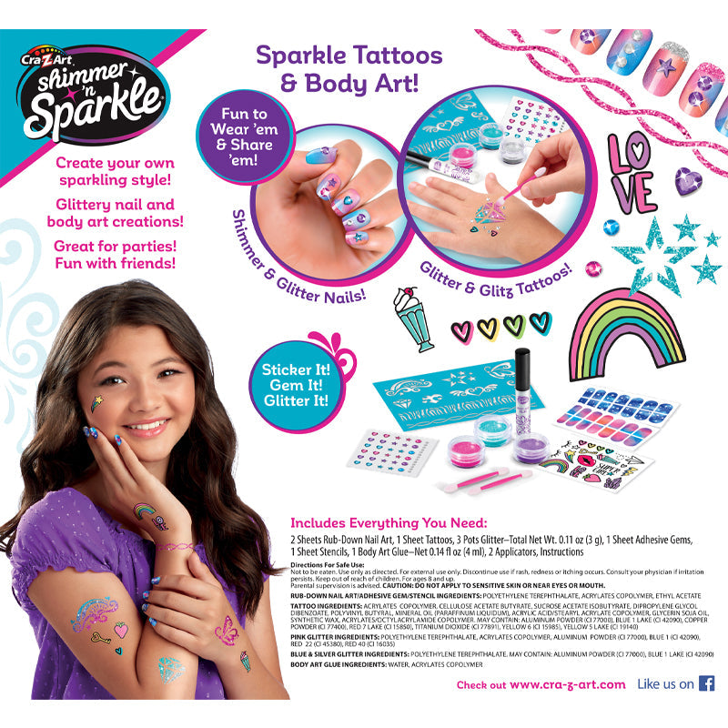 Shimmer N Sparkle Nails & Body Tattoos