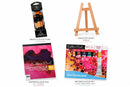 White Smoke Watercolour Painting Starter Pack, 13 Pieces Custom Bundle