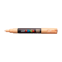 Peach Puff Posca PC1M  Extra Fine Bullet Tip Paint Marker, Light Orange Paint Markers