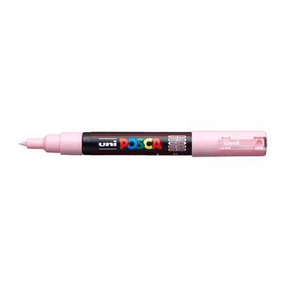 White Smoke Posca PC1M  Extra Fine Bullet Tip Paint Marker, Light Pink Paint Markers