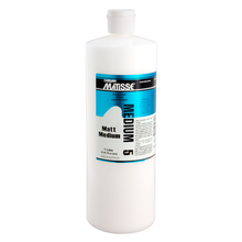 White Smoke Derivan Matisse Matt Medium, 1Lt Mediums