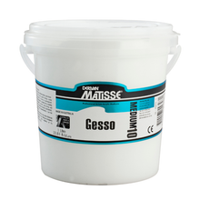 Lavender Derivan Matisse White Gesso, 1Lt Acrylic Gesso and Surface Preparation