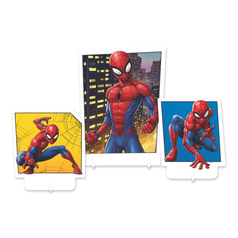 White Smoke Table Decoration 3 Pack - Spider-Man Themed Parties