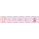 Misty Rose Birthday Banner - Unicorn Themed Parties