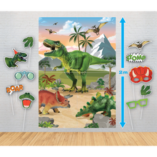 Gray Poster Photo Props - Dinosaur Themed Parties