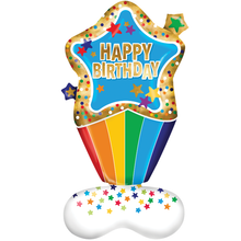 White Smoke Balloon Foil 148cm - Star Balloons