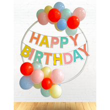 White Smoke Balloon Hoop 60cm Balloons