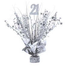 White Smoke Table Decoration - Silver 21 Decoration