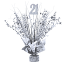 White Smoke Table Decoration - Silver 21 Decoration