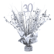 White Smoke Table Decoration - Silver 30 Decoration