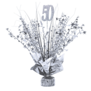 White Smoke Table Decoration - Silver 50 Decoration