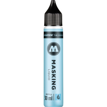 Pale Turquoise Molotow Grafx Art Masking Fluid, Refill, 30mm Specialty Markers