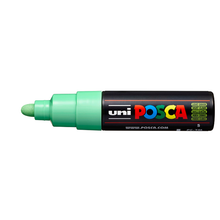 White Smoke Posca PC 7M Bold Bullet Tip Paint Marker, Light Green Paint Markers