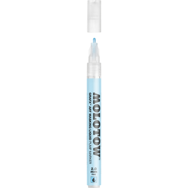 Lavender Molotow Grafx Art Masking Fluid Pen, 2mm Specialty Markers