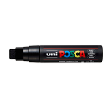 Black Posca PC17  Broad Chisel Tip Paint Marker, Black Paint Markers