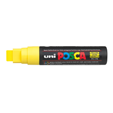 Dark Slate Gray Posca PC17  Broad Chisel Tip Paint Marker, Yellow Paint Markers