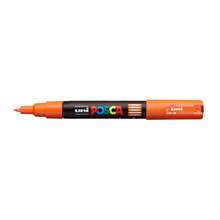 White Smoke Posca PC1M  Extra Fine Bullet Tip Paint Marker, Orange Paint Markers