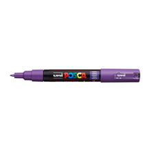 White Smoke Posca PC1M  Extra Fine Bullet Tip Paint Marker, Violet Paint Markers