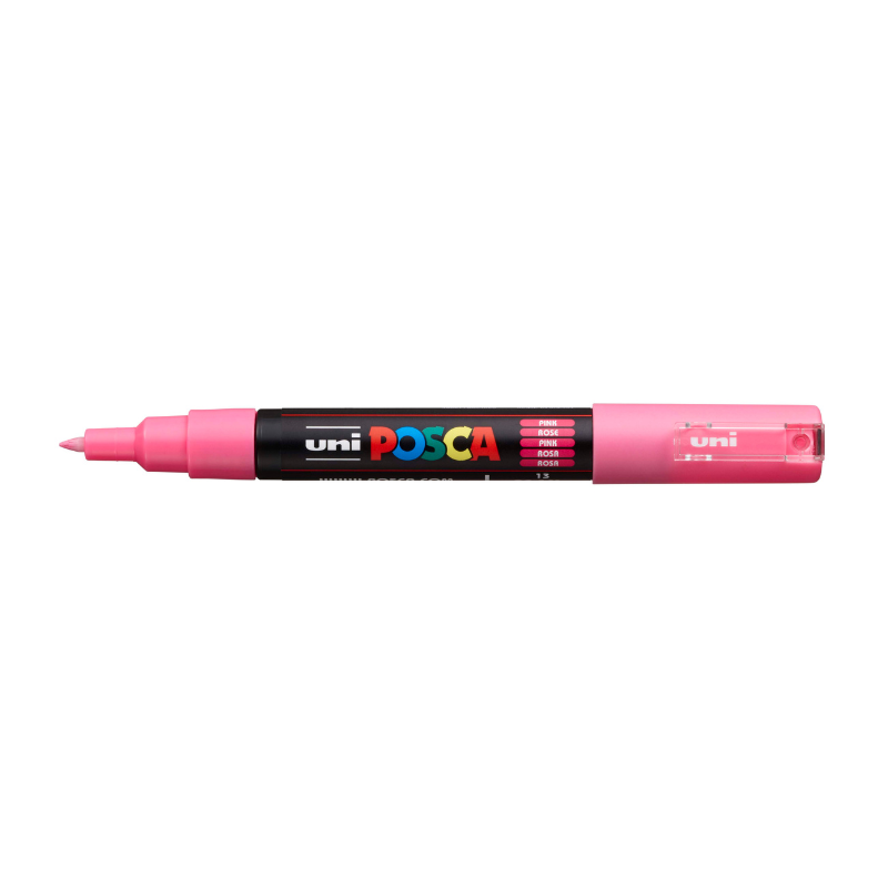 Light Pink Posca PC1M  Extra Fine Bullet Tip Paint Marker, Pink Paint Markers