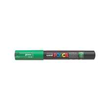 Dark Gray Posca PC1M  Extra Fine Bullet Tip Paint Marker, Green Paint Markers
