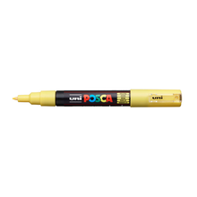 White Smoke Posca PC1M  Extra Fine Bullet Tip Paint Marker, Yellow Paint Markers