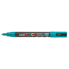 Dark Gray Posca PC-3M Fine Bullet Tip Paint Marker, Emerald Green Paint Markers