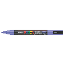 Light Slate Gray Posca PC-3M Fine Bullet Tip Paint Marker, Lilac Paint Markers