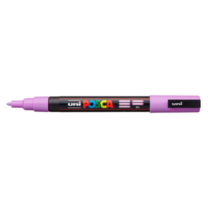 Light Slate Gray Posca PC-3M Fine Bullet Tip Paint Marker, Lavender Paint Markers