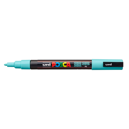 Dim Gray Posca PC-3M Fine Bullet Tip Paint Marker, Aqua Green Paint Markers