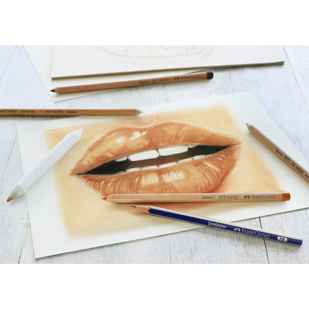 Lavender Faber-Castell Mixed Media Classic Sketch Set, 6Pcs Pencils