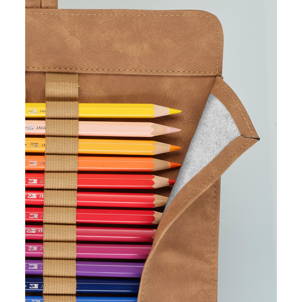 Sienna Faber-Castell Pencil Roll Drawing Accessories